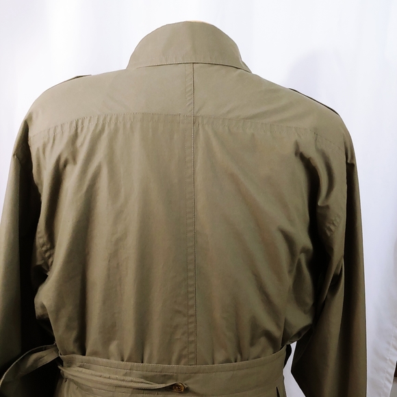 AQUASCUTUM Aqua 5 Men's Hampstead Trench  Size 42L - Picture 5 of 9